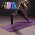 Tapis de Yoga Antidérapant TPE — Lignes de Positionnement