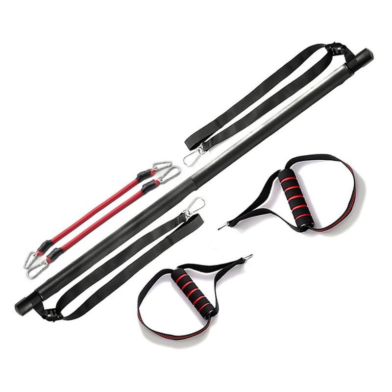 Kit Barre Pilates avec Bandes de Résistance — Gym Maison Complet