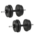 Kit Haltères Réglables — Lot de 2 haltères 14 pièces