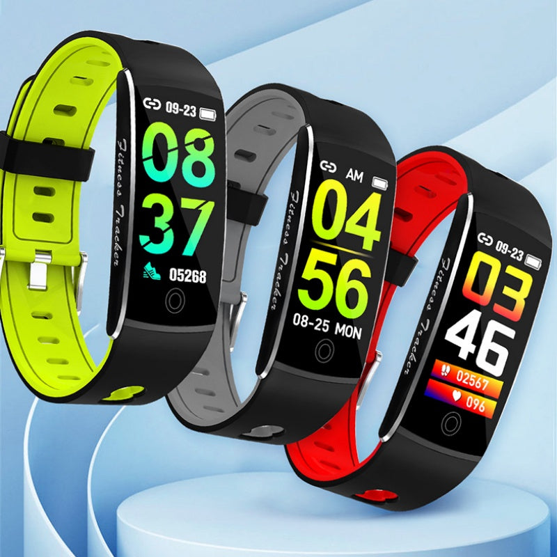 Montre Connectée Santé Premium — Température, Tension, SpO2, Sommeil & Sport