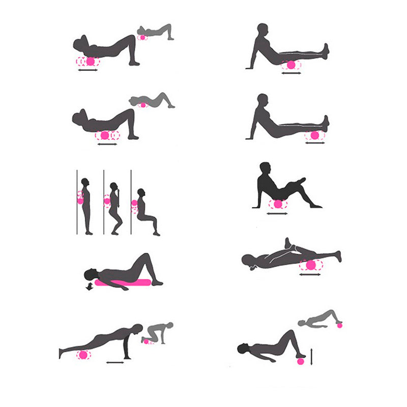 Rouleau de Massage en Mousse — Récupération Musculaire & Yoga