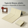 Tapis de Fitness Pliable TPE — Antidérapant Épais Sport & Yoga