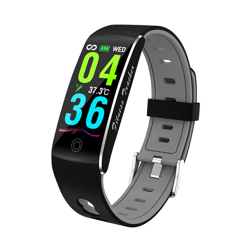 Montre Connectée Santé Premium — Température, Tension, SpO2, Sommeil & Sport