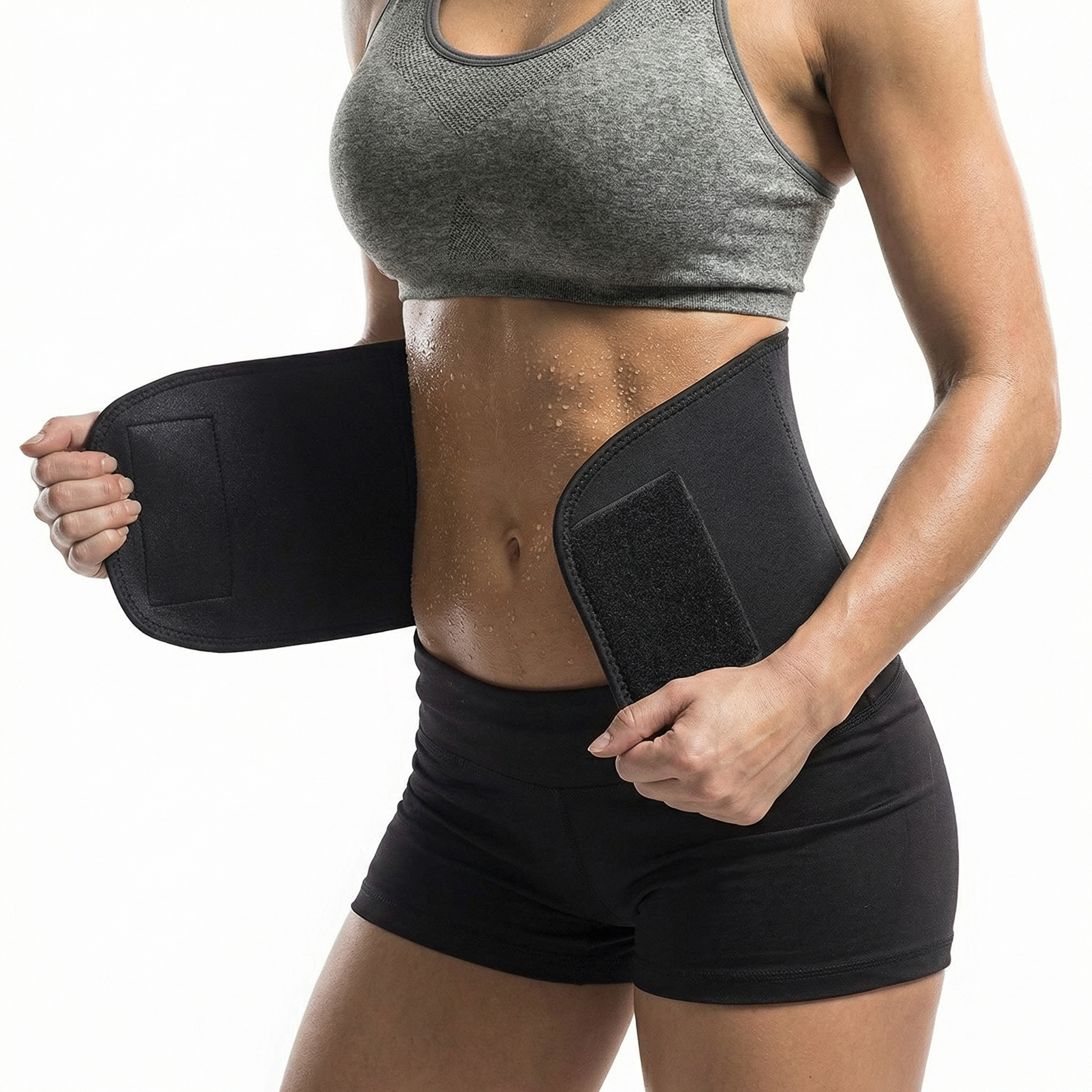 Ceinture de Sudation Abdominale — Néoprène Haute Performance